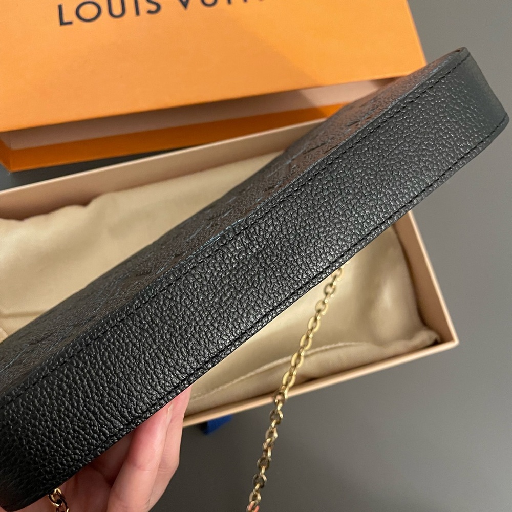 NEW Authentic Louis Vuitton FÉLICIE POCHETTE - Picture 4 of 4